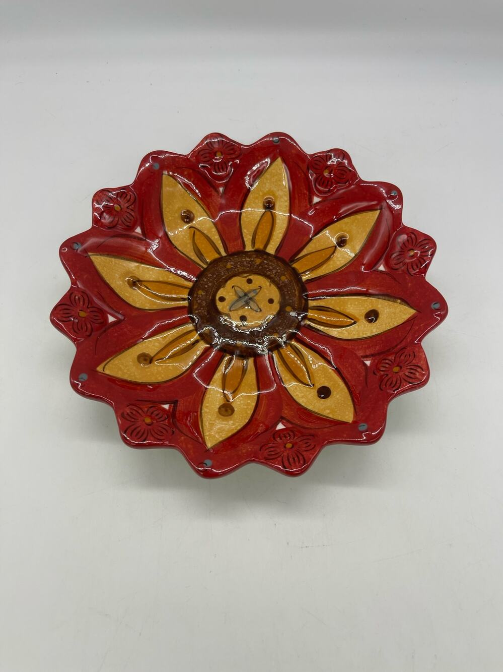 Pier 1 Imports Carynthum Earthenware Salad Plate 8"